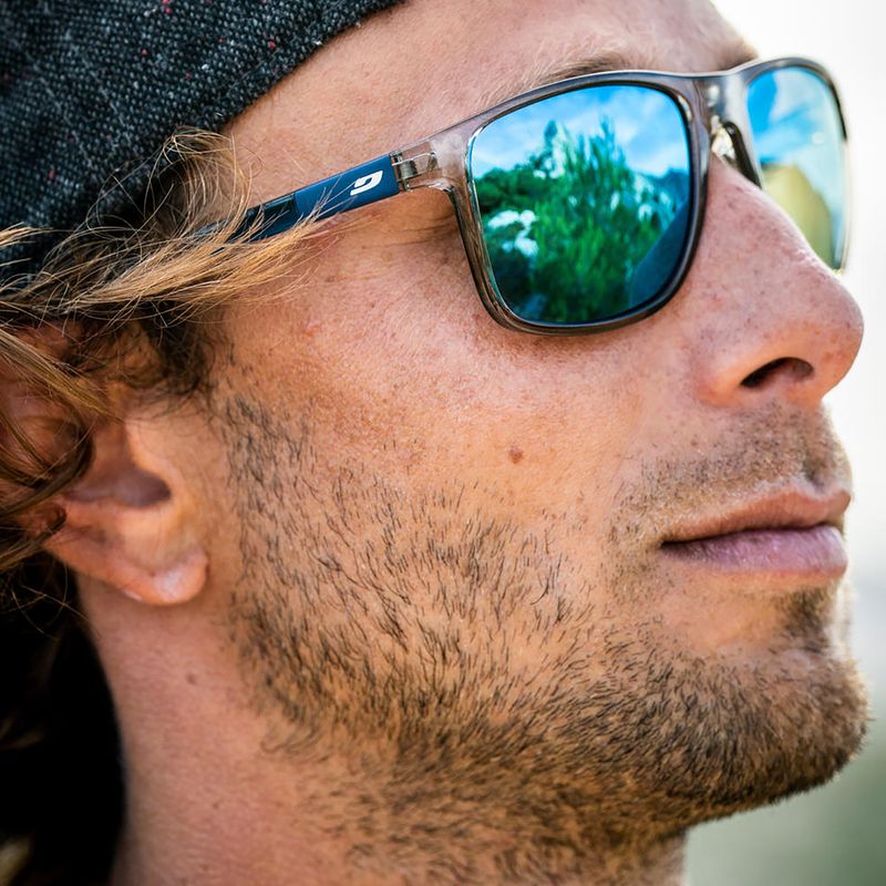 Sunglasses Julbo The Streets Polarized HD shiny translucent grey/blue 5