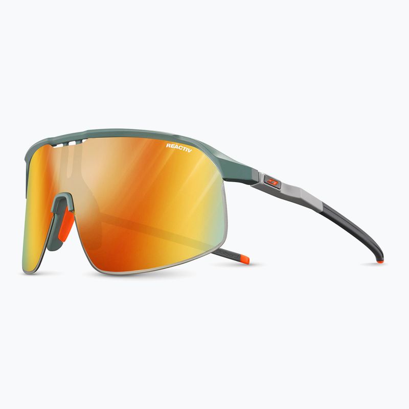 Julbo Density Reactiv 1-3 Light Amplifier green olive/grey/multilayer red sunglasses