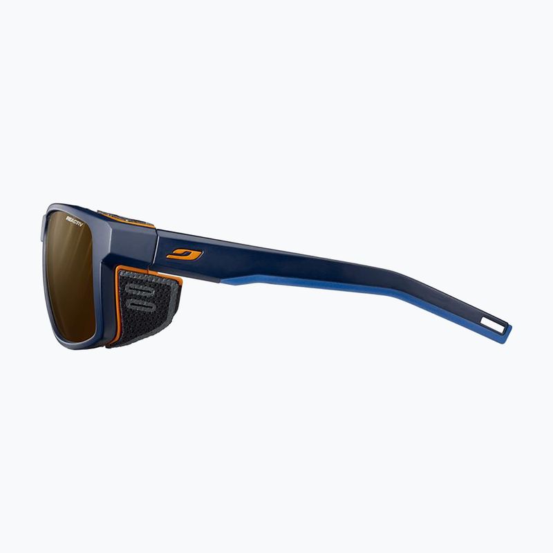 Sunglasses Julbo Shield Reactiv Polarized matt dark blue/orange 4