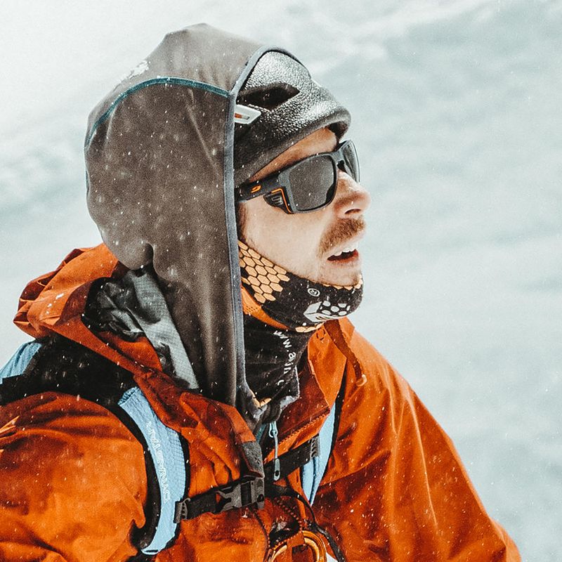 Sunglasses Julbo Shield Reactiv Polarized matt dark blue/orange 6