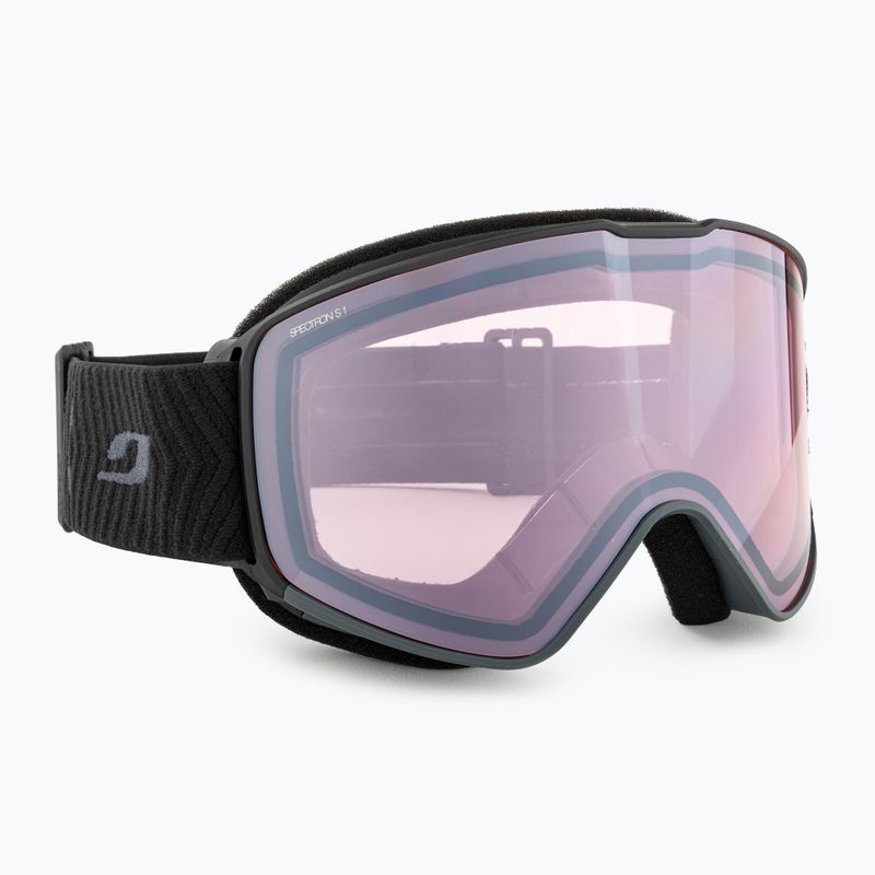 Julbo Alpha black/pink/flash silver ski goggles