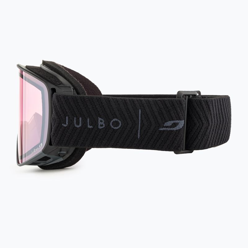 Julbo Alpha black/pink/flash silver ski goggles 4