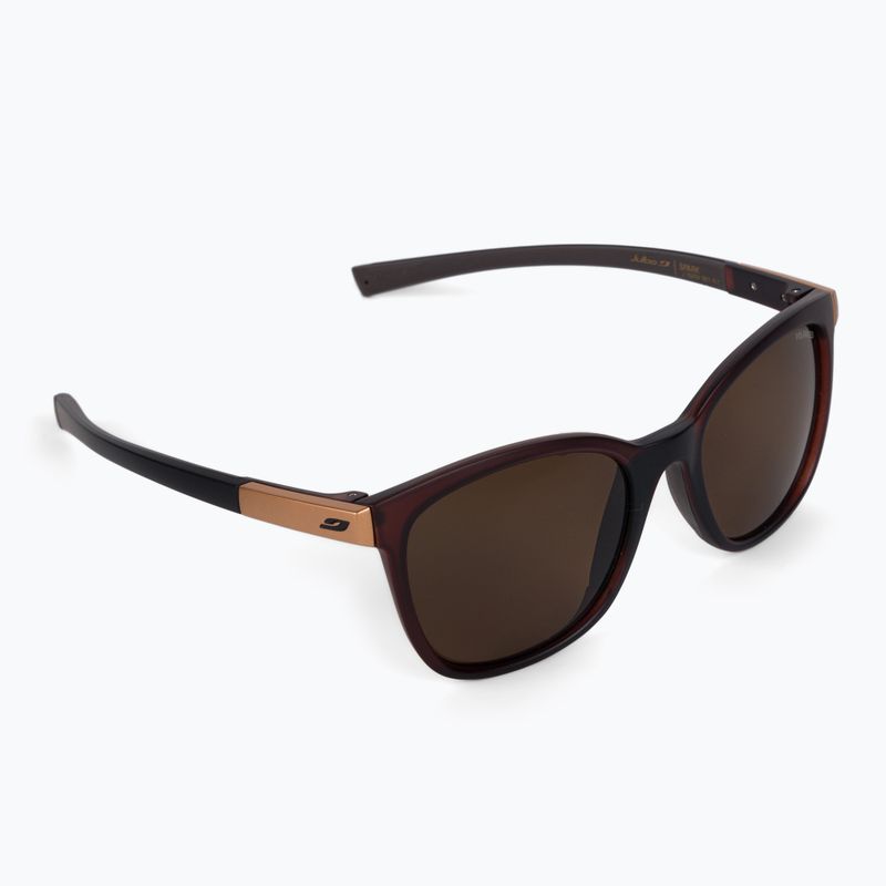 Julbo Spark Polarized matt translucent brown/black sunglasses J5299051