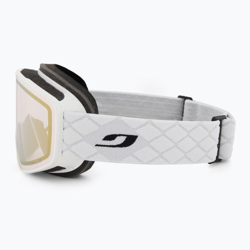 Julbo Cyclon Reactiv High Contrast white/ flash pink ski goggles 4