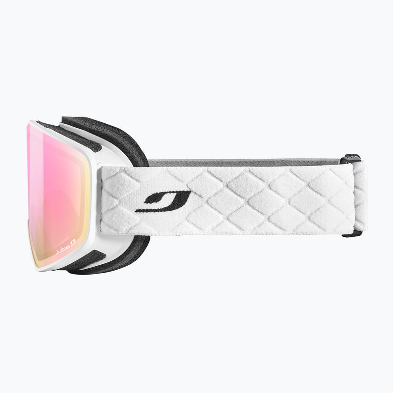 Julbo Cyclon Reactiv High Contrast white/ flash pink ski goggles 4