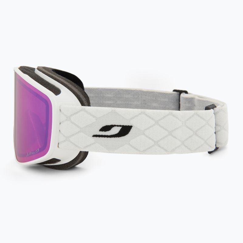 Julbo Cyclon Spectron Glare Control white/ flash pink ski goggles 4