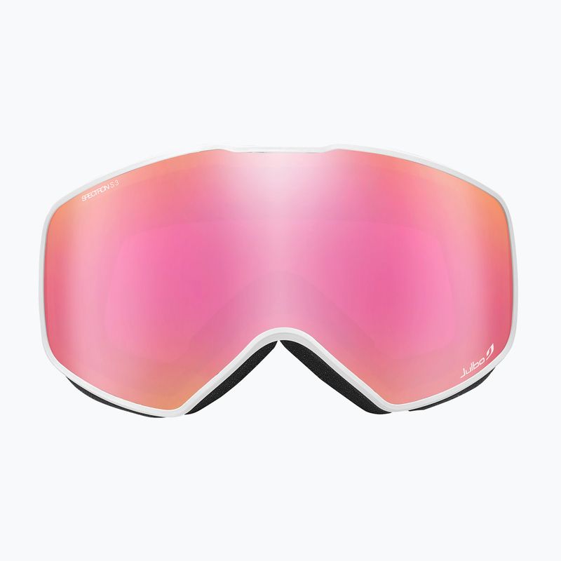 Julbo Cyclon Spectron Glare Control white/ flash pink ski goggles 2