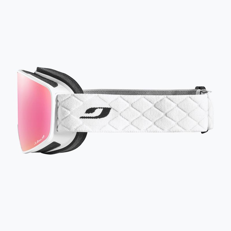 Julbo Cyclon Spectron Glare Control white/ flash pink ski goggles 3