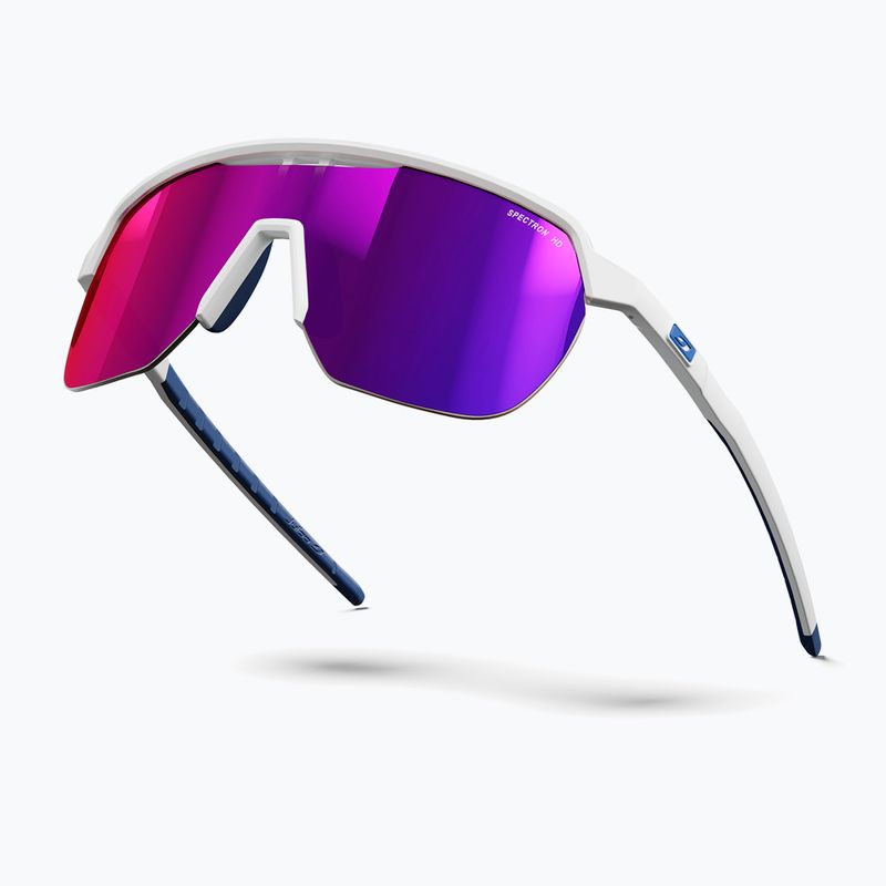 Julbo Frequency Spectron HD matt white/blue/multilayer violet sunglasses 5