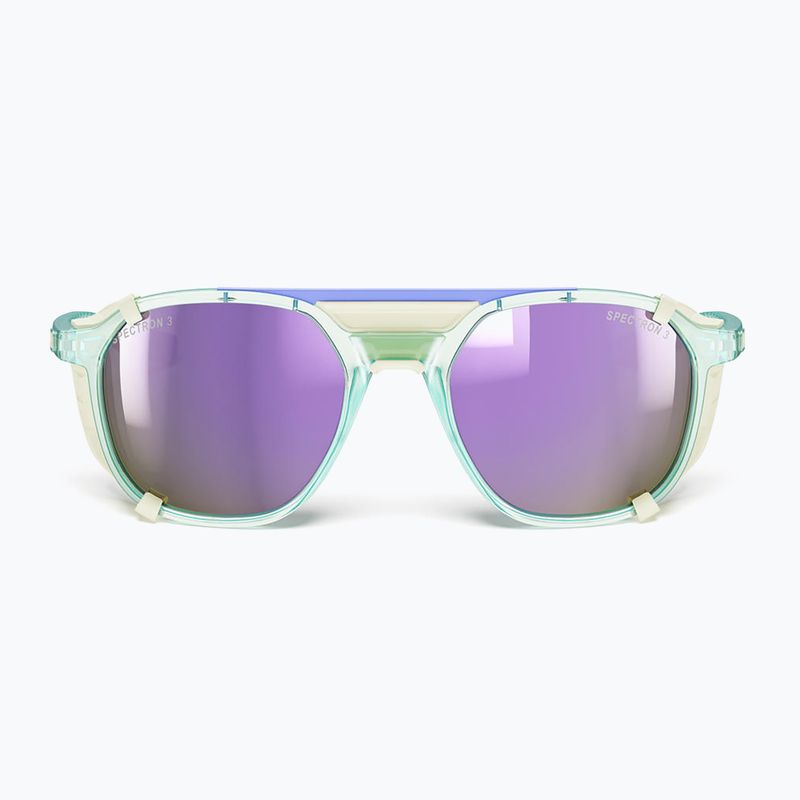 Julbo Slack Cover Spectron shiny translucent mint/light gray sunglasses 7