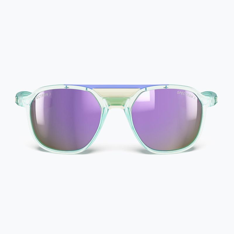 Julbo Slack Cover Spectron shiny translucent mint/light gray sunglasses 8