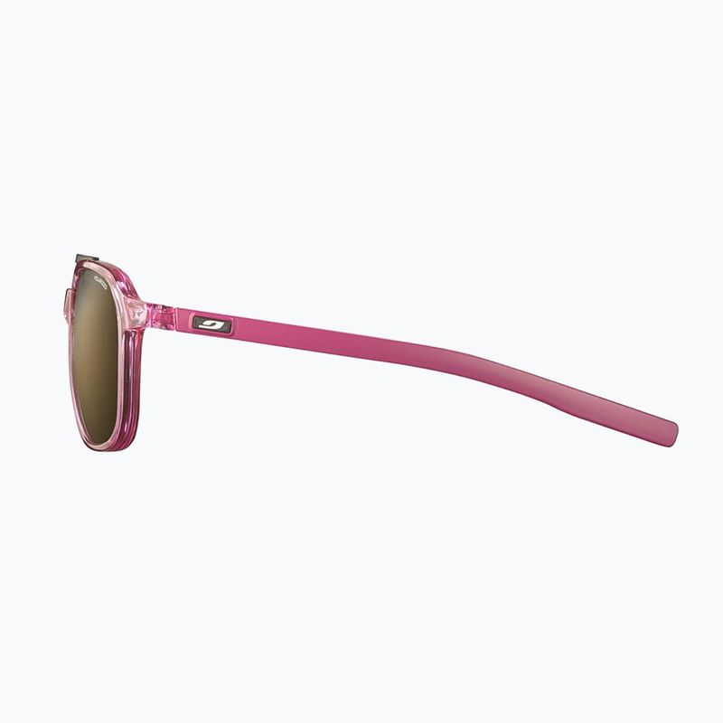 Sunglasses Julbo Slack Polarized raspberry translucent glossy/raspberry matte 3