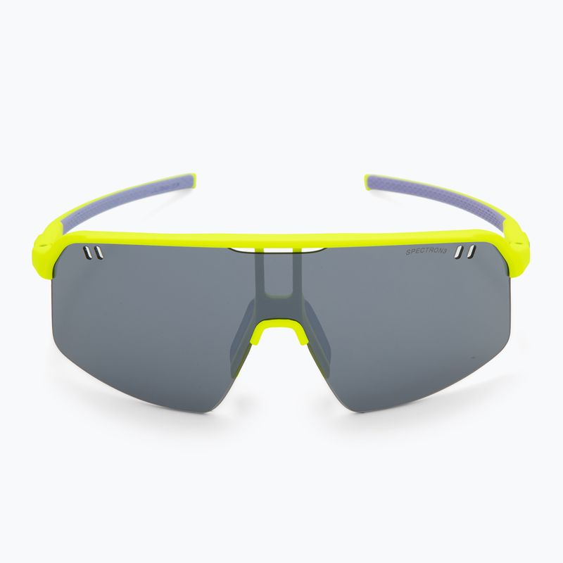 Julbo Intensity Spectron matt fluorescent yellow/silver flash sunglasses 3