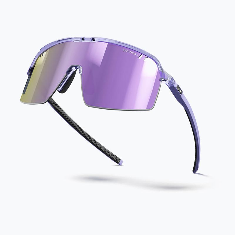 Julbo Intensity Spectron shiny translate light purple/multilayer light pink sunglasses 5