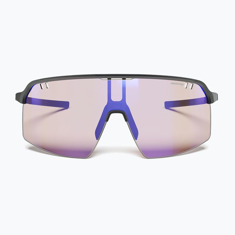 Julbo Intensity Reactiv High Contrast sunglasses matt black/multilayer blue 4