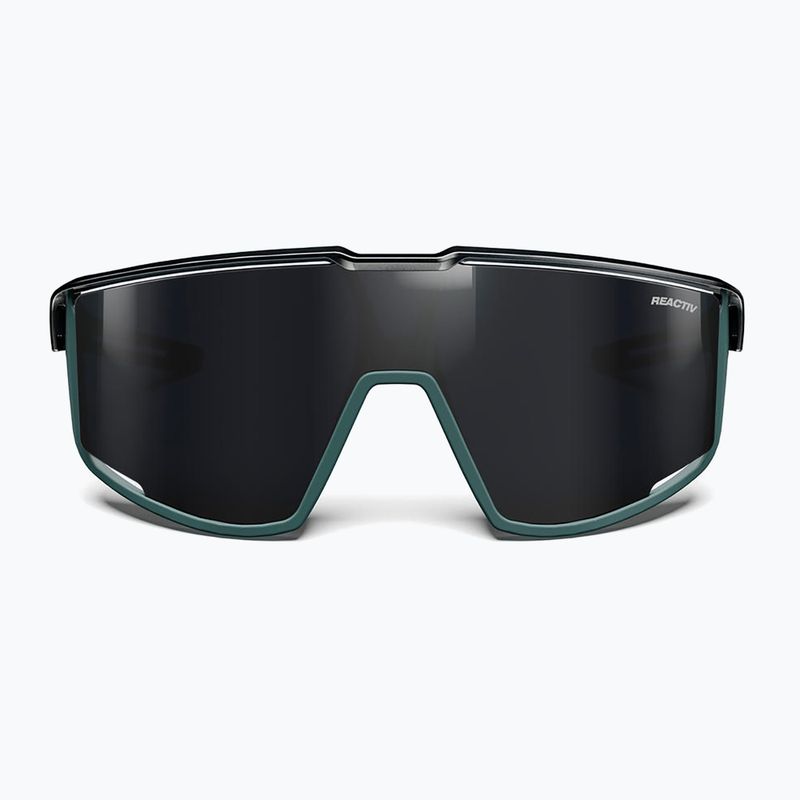 Sunglasses Julbo Fury Reactiv Performance shiny translu black/matt green 2