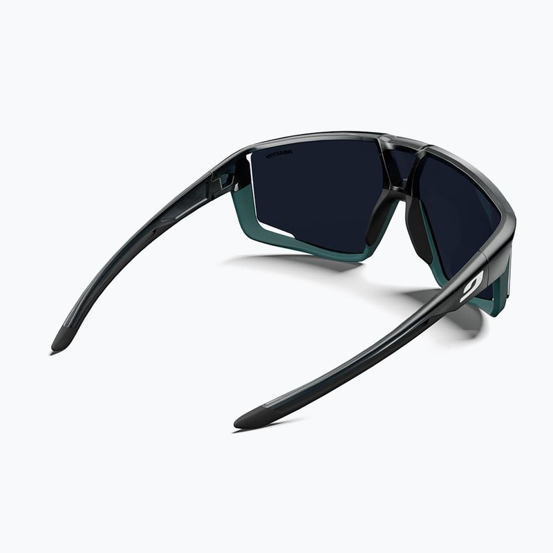 Sunglasses Julbo Fury Reactiv Performance shiny translu black/matt green 5