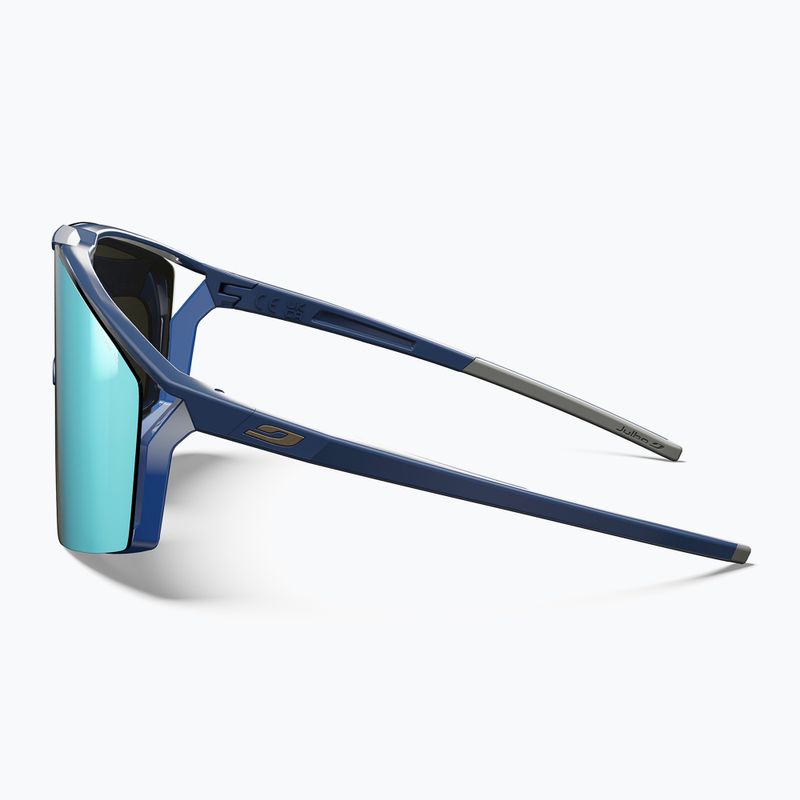 Sunglasses Julbo Edge Cover Polarized HD S4 matt blue/matt grey 3