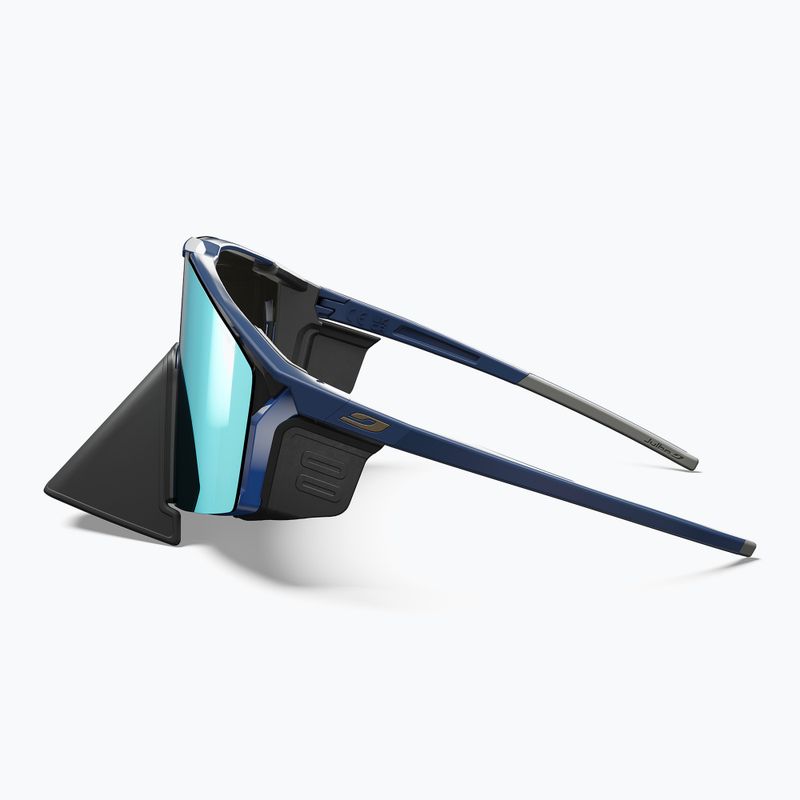 Sunglasses Julbo Edge Cover Polarized HD S4 matt blue/matt grey 4