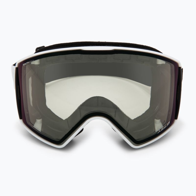 Ski goggles Julbo Launcher Reactiv High Contrast white/black/flash purple 2