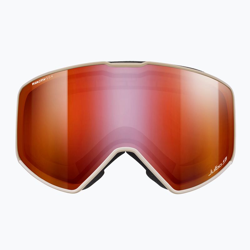 Ski goggles Julbo Cyrius-X Reactiv High Contrast beige/brown/flash infrared 6