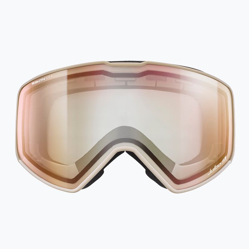 Ski goggles Julbo Cyrius-X Reactiv High Contrast beige/brown/flash infrared 7