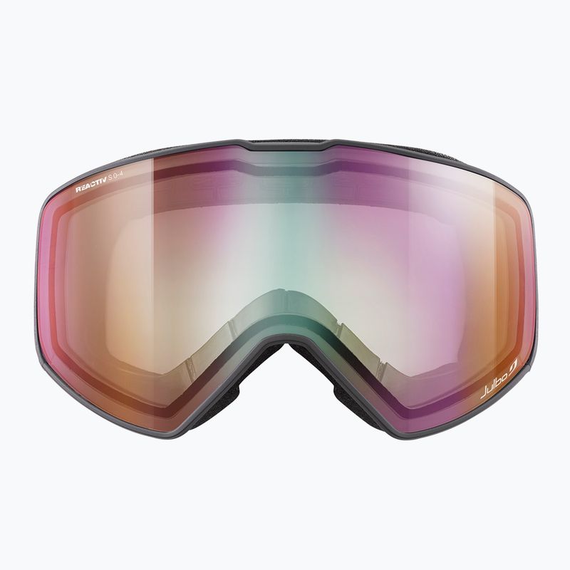 Ski goggles Julbo Cyrius-X Reactiv High Contrast black/flash purple 11