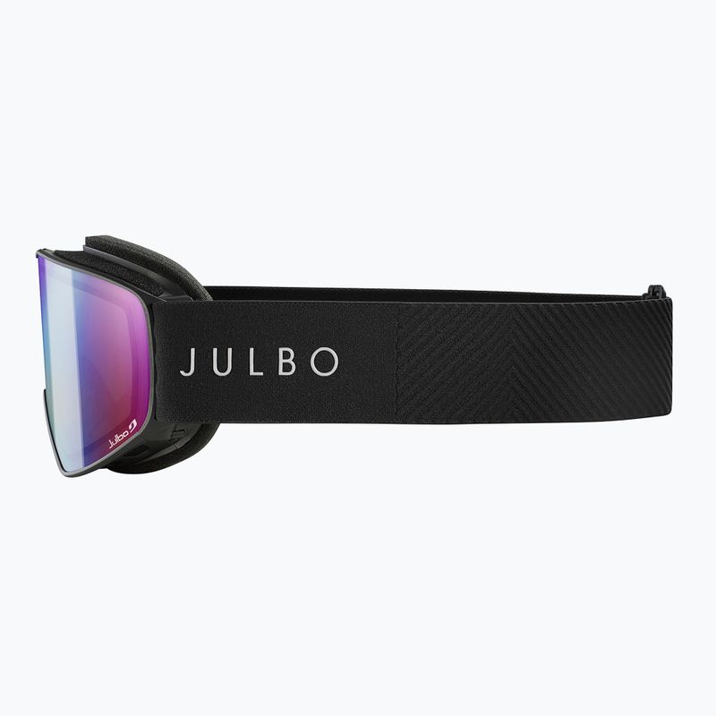Ski goggles Julbo Cyrius-X Reactiv High Contrast black/flash purple 12