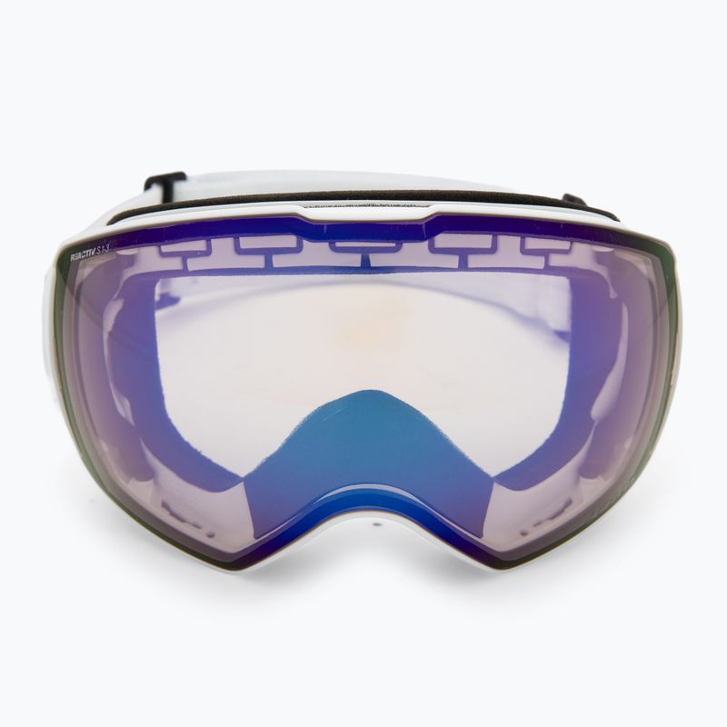 Ski goggles Julbo Lightyear Reactiv High Contrast white/flash blue 2