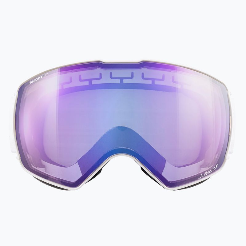 Ski goggles Julbo Lightyear Reactiv High Contrast white/flash blue 7
