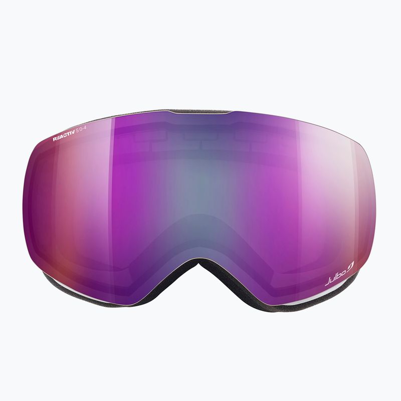 Ski goggles Julbo Shadow Reactiv High Contrast white/black/flash purple 6