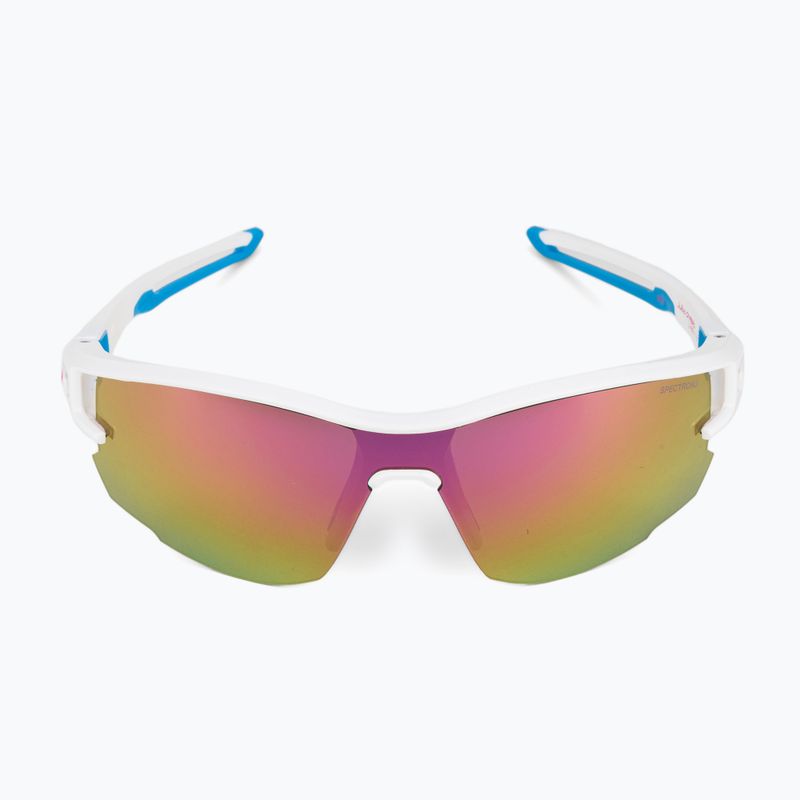 Julbo Aero Spectron 3Cf matt white/blue/pink cycling glasses J4831110 3