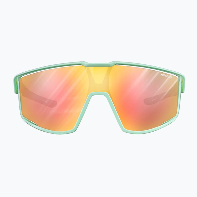 Julbo Fury Reactiv 1-3 Light Amplifier mint/light grey/pink/multilayer gold pink sunglasses 2