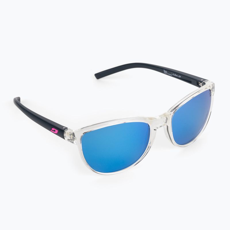 Julbo Idol Spectron 3Cf gloss translucent shiny crystal/matt dark blue sunglasses J5431175