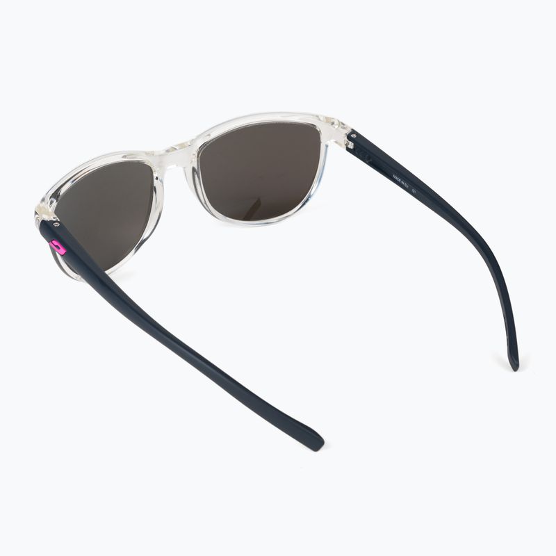 Julbo Idol Spectron 3Cf gloss translucent shiny crystal/matt dark blue sunglasses J5431175 2