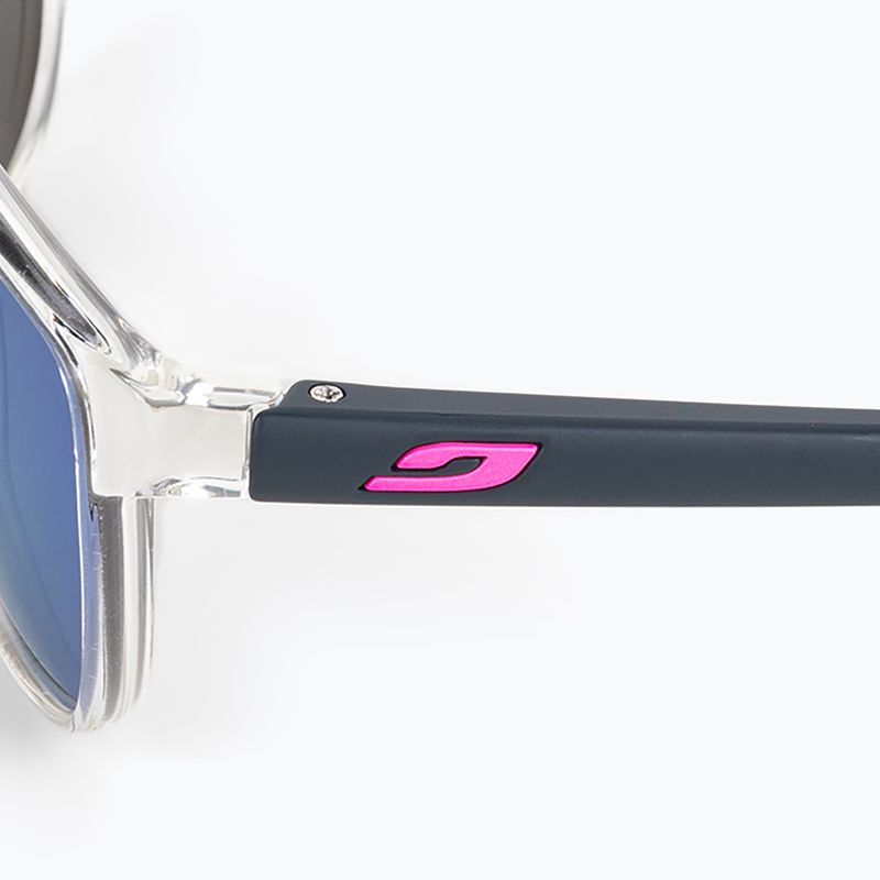 Julbo Idol Spectron 3Cf gloss translucent shiny crystal/matt dark blue sunglasses J5431175 4