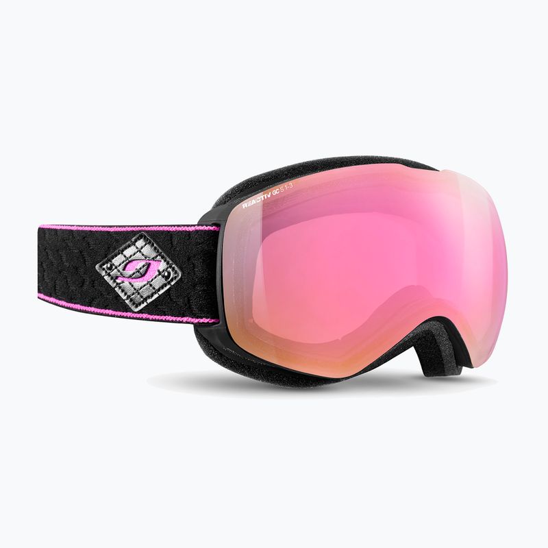 Julbo Proxima Reactiv Glare Control ski goggles black/ pink/ flash pink 5