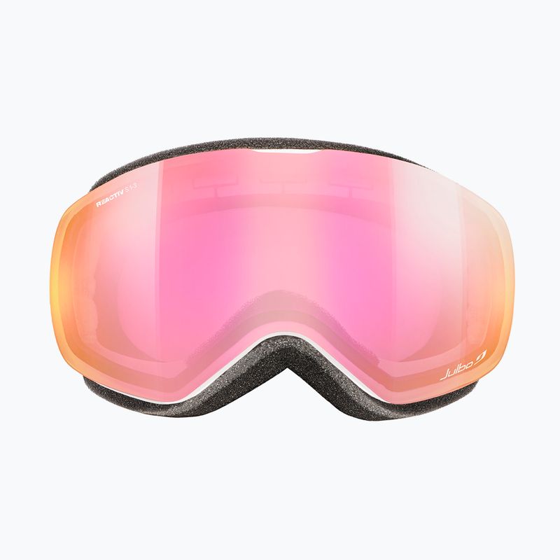 Julbo Proxima Reactiv High Contrast white/ flash pink ski goggles 2