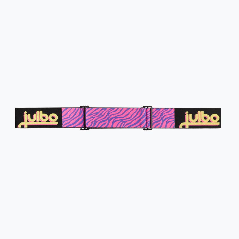 Julbo Launcher Reactiv High Contrast pink/ black/ flash blue ski goggles 6