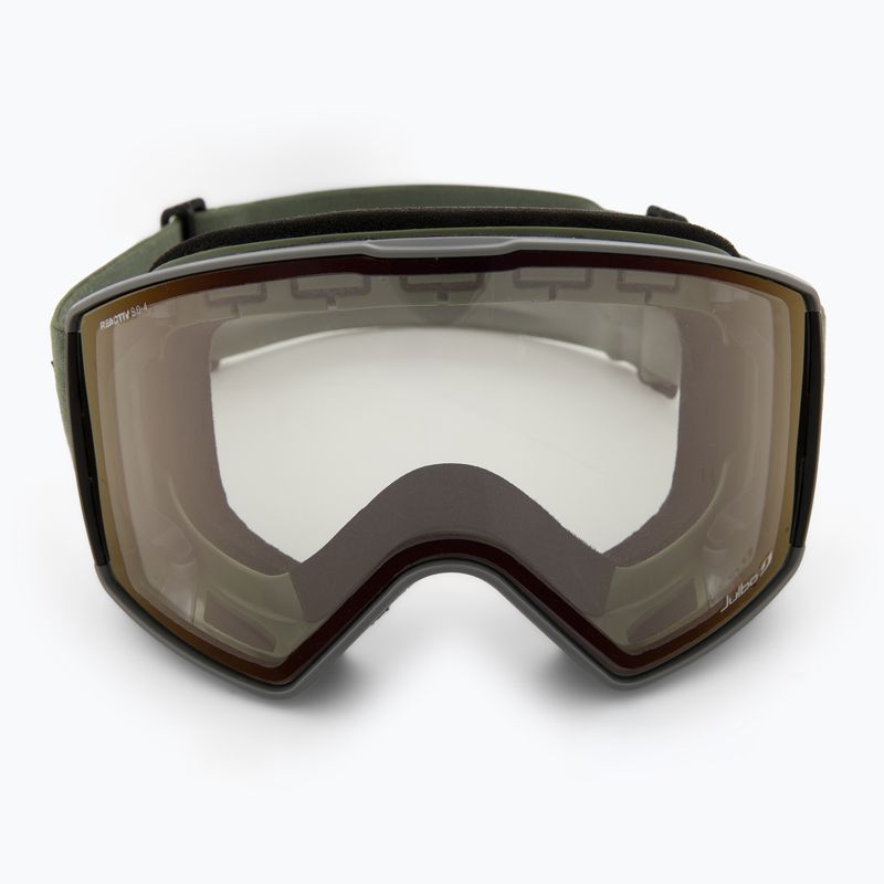 Julbo Launcher Reactiv High Contrast green/ flash infrared ski goggles 2