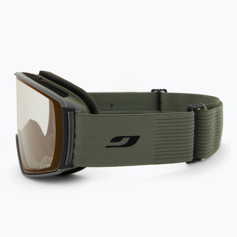 Julbo Launcher Reactiv High Contrast green/ flash infrared ski goggles 4