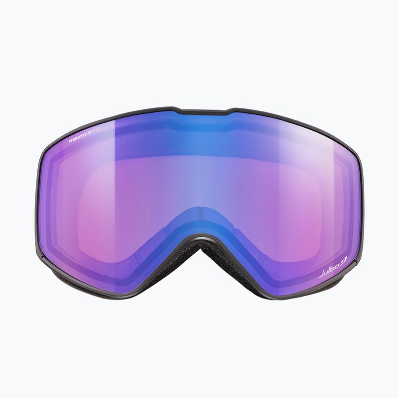 Julbo Cyrius Reactiv Glare Control ski goggles black/ flash blue 3