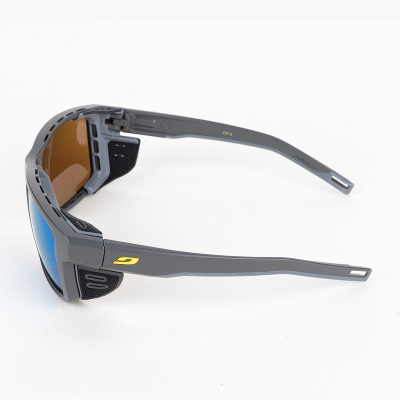 Julbo Shield Polarized 3Cf matt dark gray/gray sunglasses J5069420 4