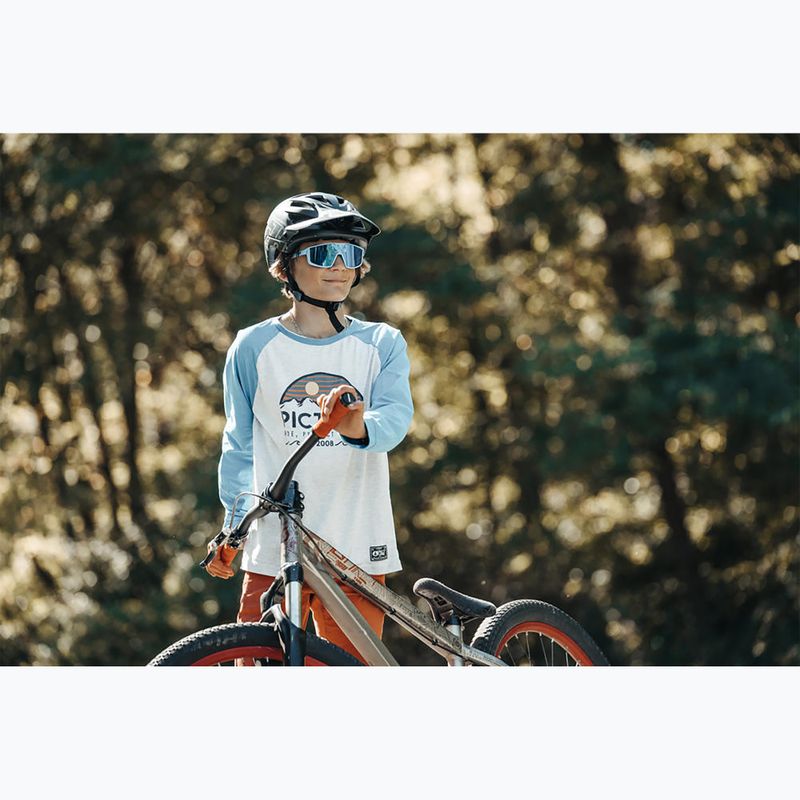 Julbo Fury Junior Spectron children's sunglasses matt blue/blue flash 6