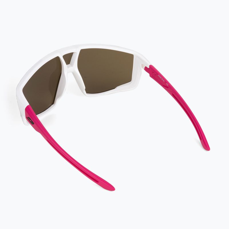 Julbo Fury S Spectron 3Cf matt shiny white/pink children's cycling glasses J5501110 2