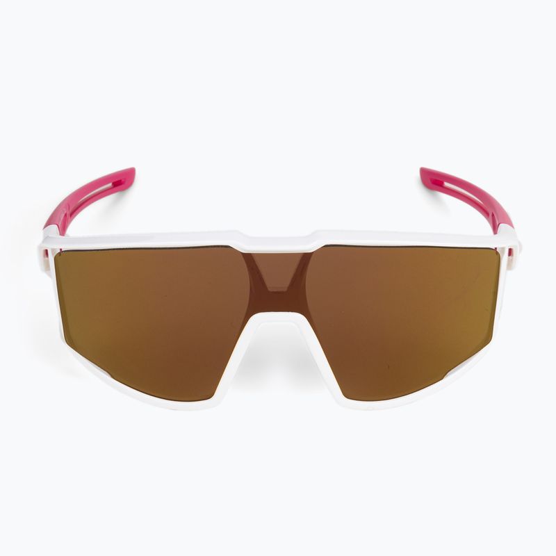 Julbo Fury S Spectron 3Cf matt shiny white/pink children's cycling glasses J5501110 3