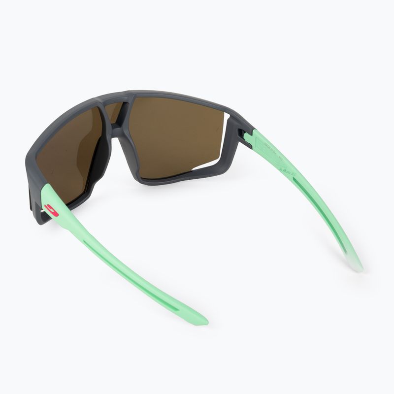 Children's sunglasses Julbo Fury Junior Spectron matt gray/mint/pink flash 2