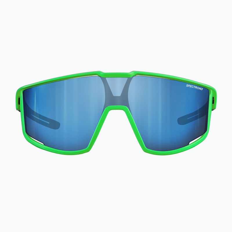 Julbo Fury S Spectron 3Cf matt fluorescent green/black children's cycling glasses J5501116 3
