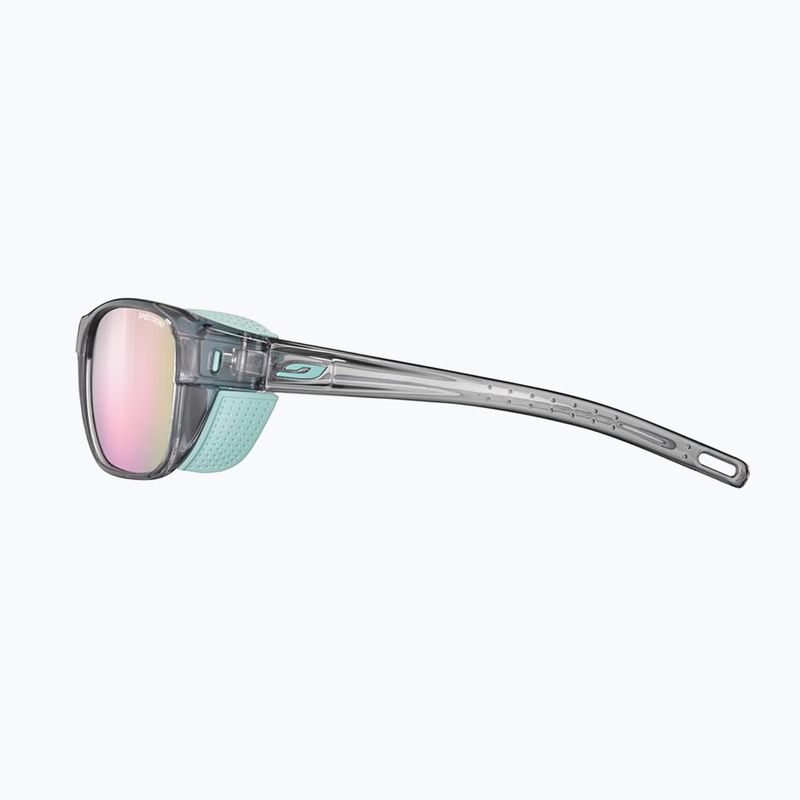 Sunglasses Julbo Camino M Spectron shiny translu light gray/mint 3