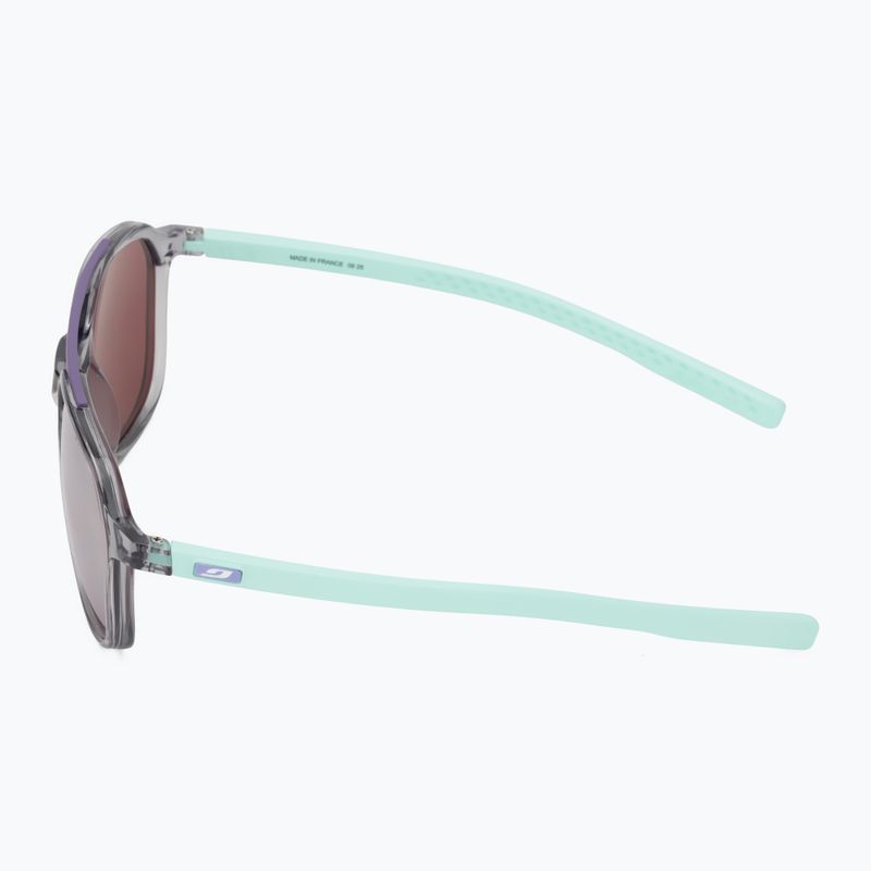 Sunglasses Julbo Slack Spectron HD grey translucent brillant/blue matte 4